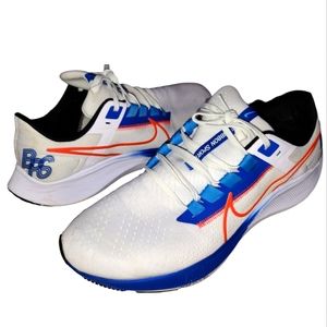 Nike Air Zoom Pegasus 38 BRS Blue Ribbon Sports White Orange DQ8575-100 sz. 12